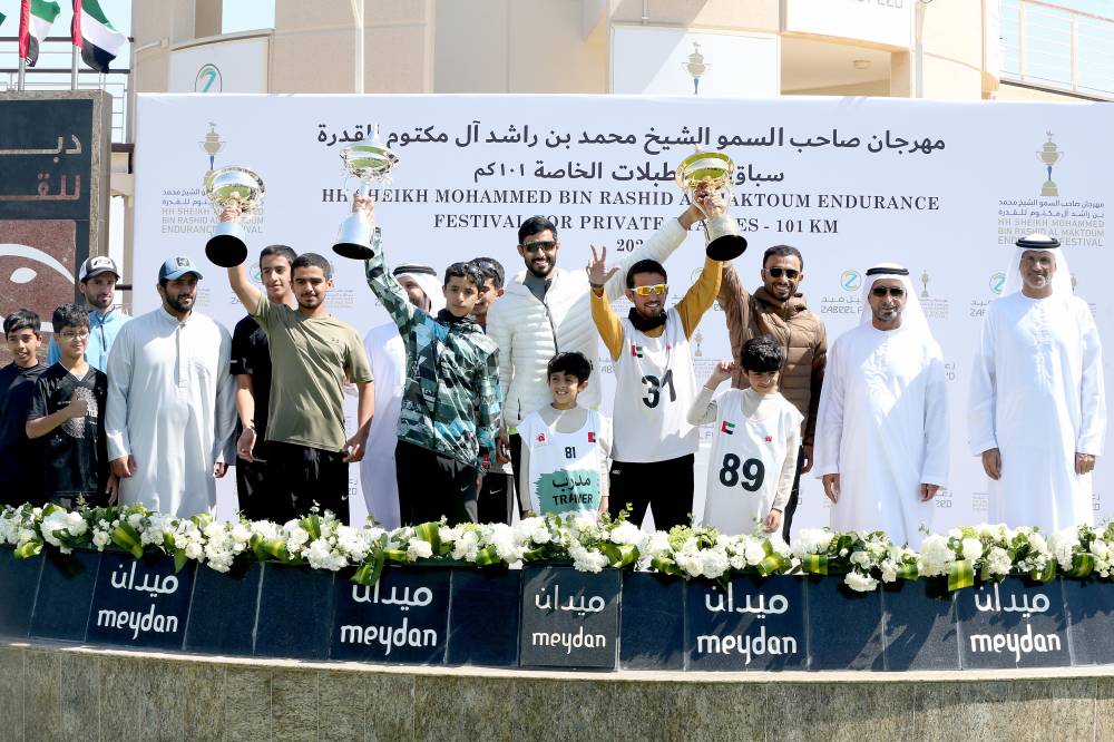 سباق الإسطبلات الخاصة - مهرجان محمد بن راشد للقدرة تصوير: (( هيثم الخاتم ))