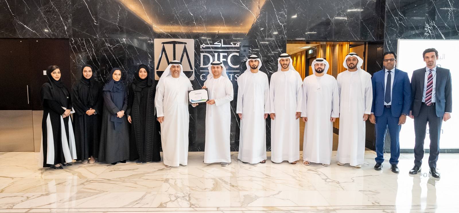 «مورو» تمنح الشهادة الخضراء لمحاكم مركز دبي المالي العالمي