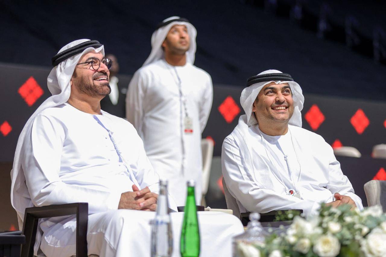 محمد القرقاوي يتابع المنافسات