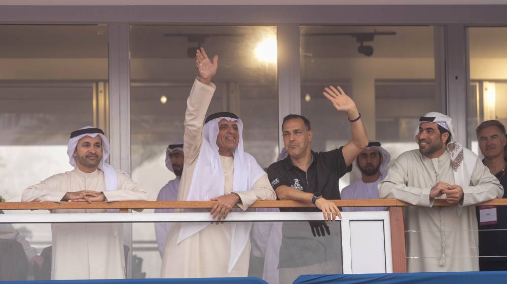  سعود بن صقر يشهد انطلاق سباق «نصف ماراثون رأس الخيمة 2024» 