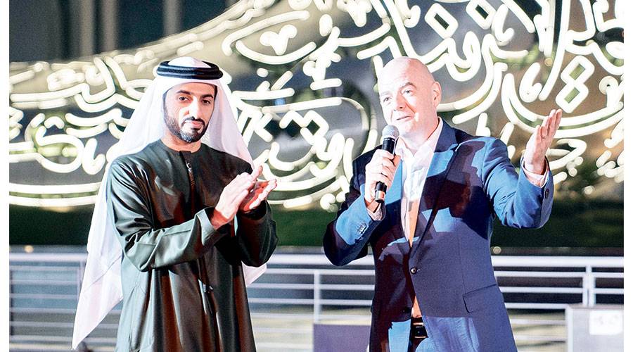 راشد بن حميد وإنفانتينو