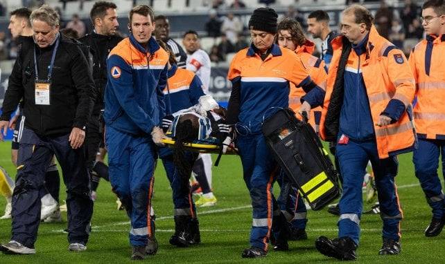  مهاجم بوردو يدخل في غيبوبة بعد إصابة خطيرة في الرأس