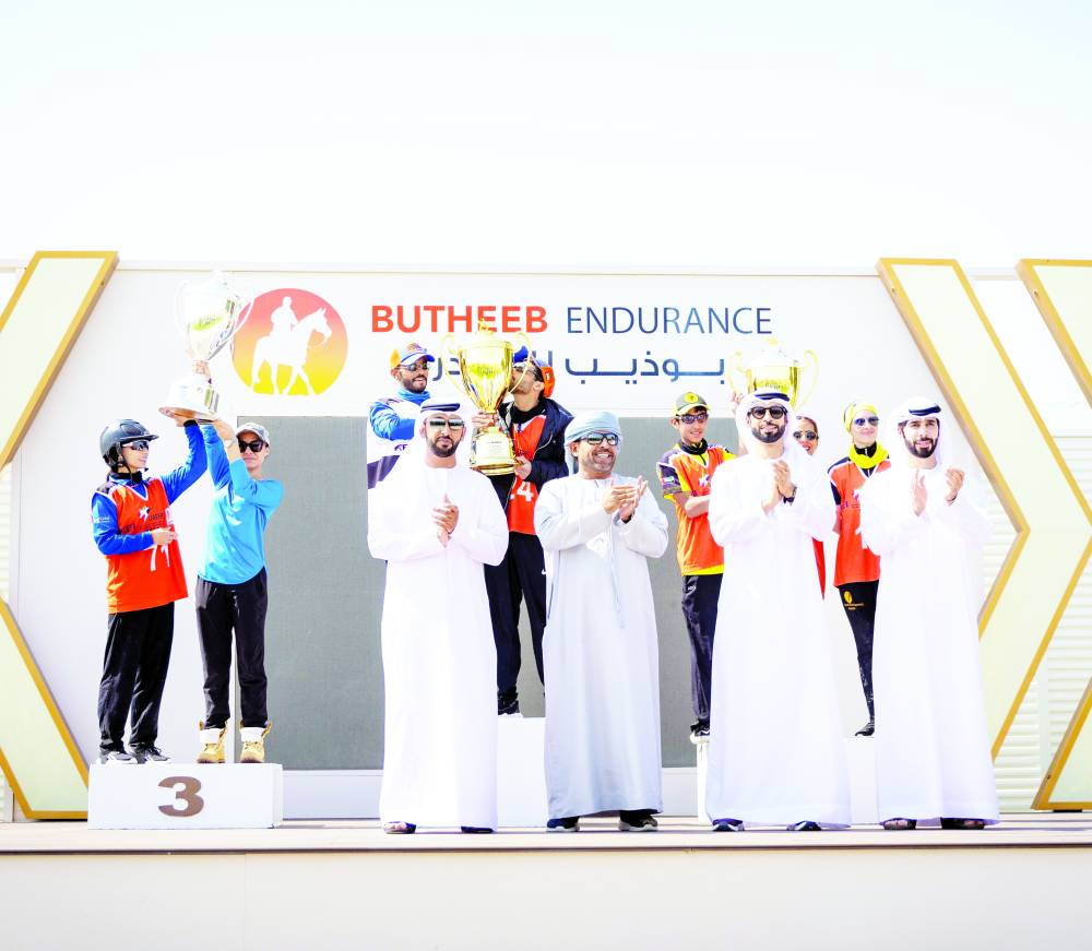  الحمادي بطل سباق الاتحاد للقدرة