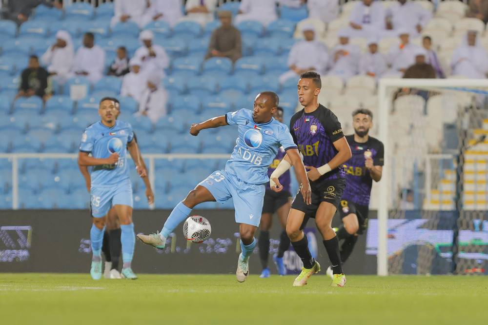 مباراة بني ياس والعين في دوري ادنوك للمحترفين