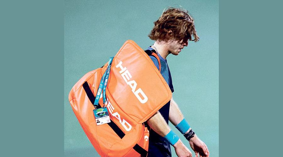 روبليف يودع دورة دبي بغرابة