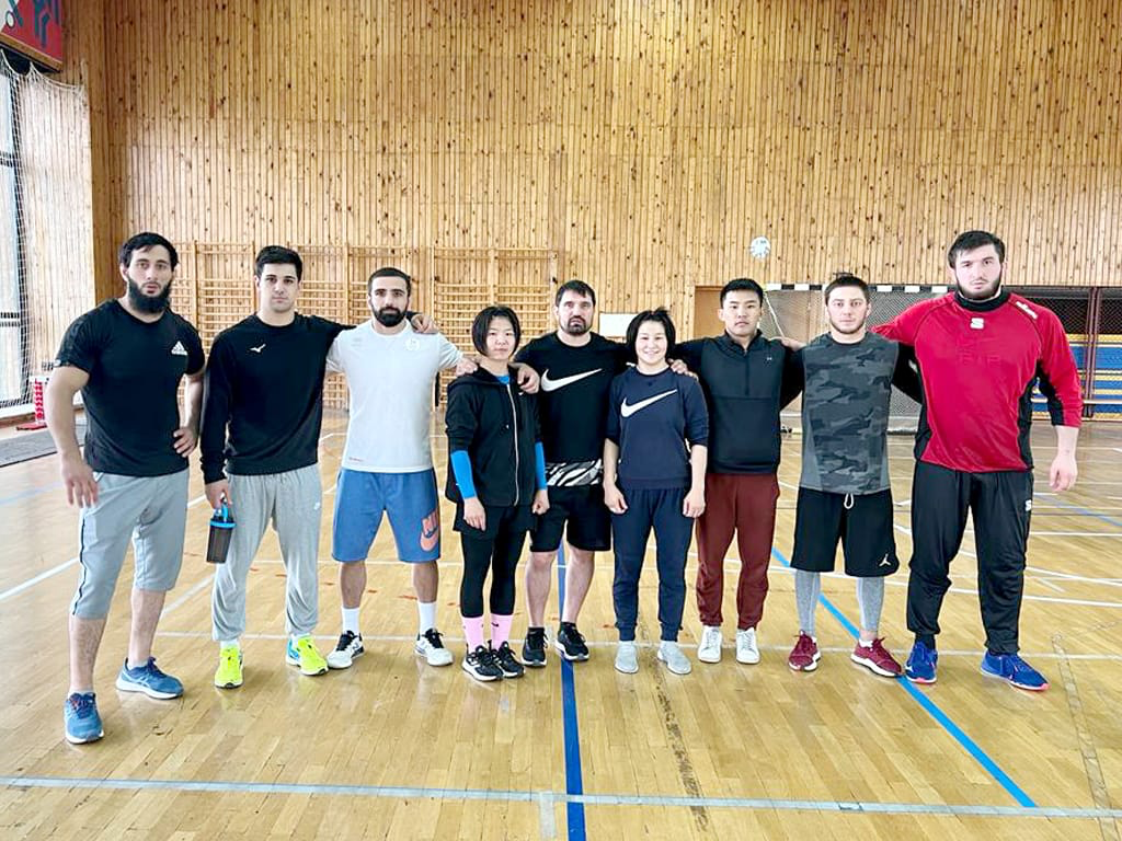 منتخب الجودو خلال المعسكر
