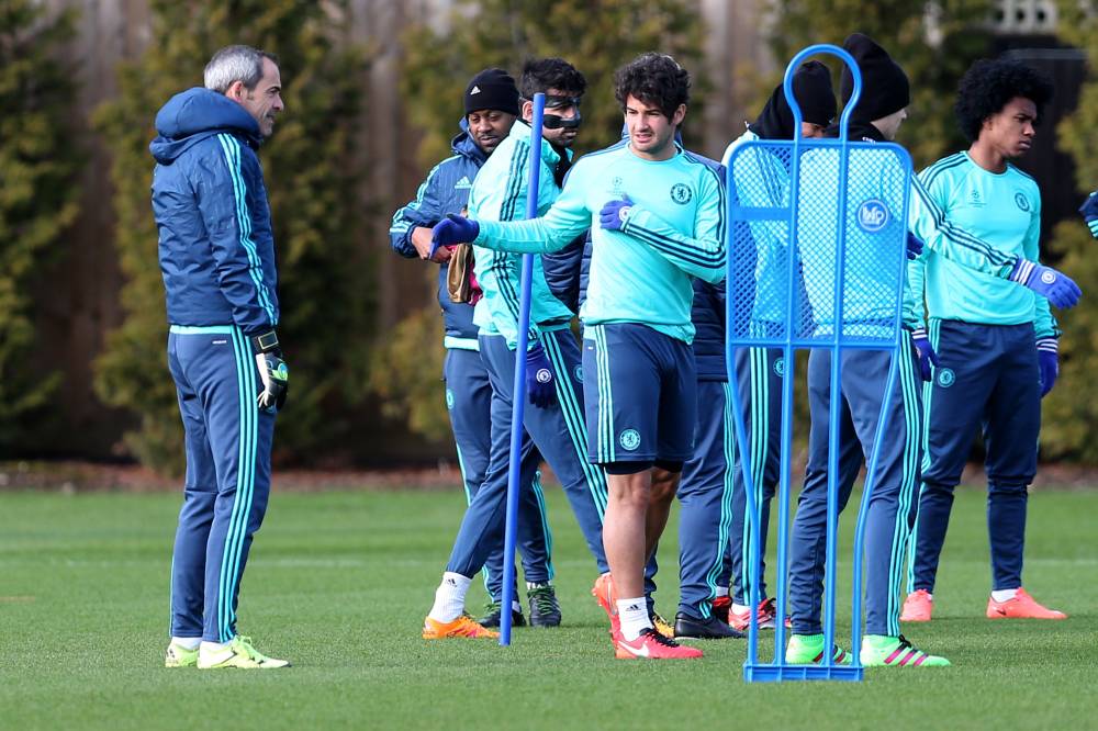 باتو وكوستا في تمرينات تشيلسي