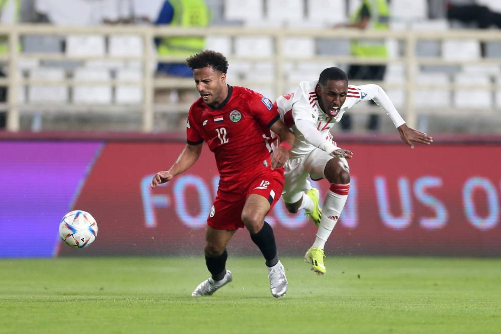 مباراة الامارات واليمن في تصفيات كأس العالم