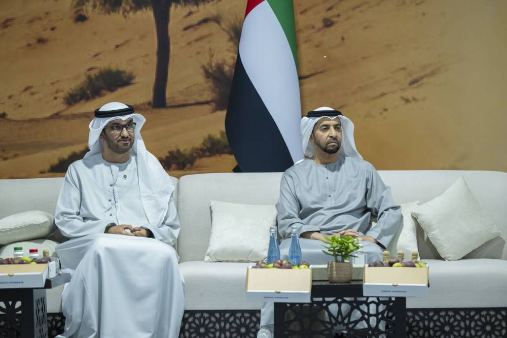 حمدان بن زايد وسلطان الجابر