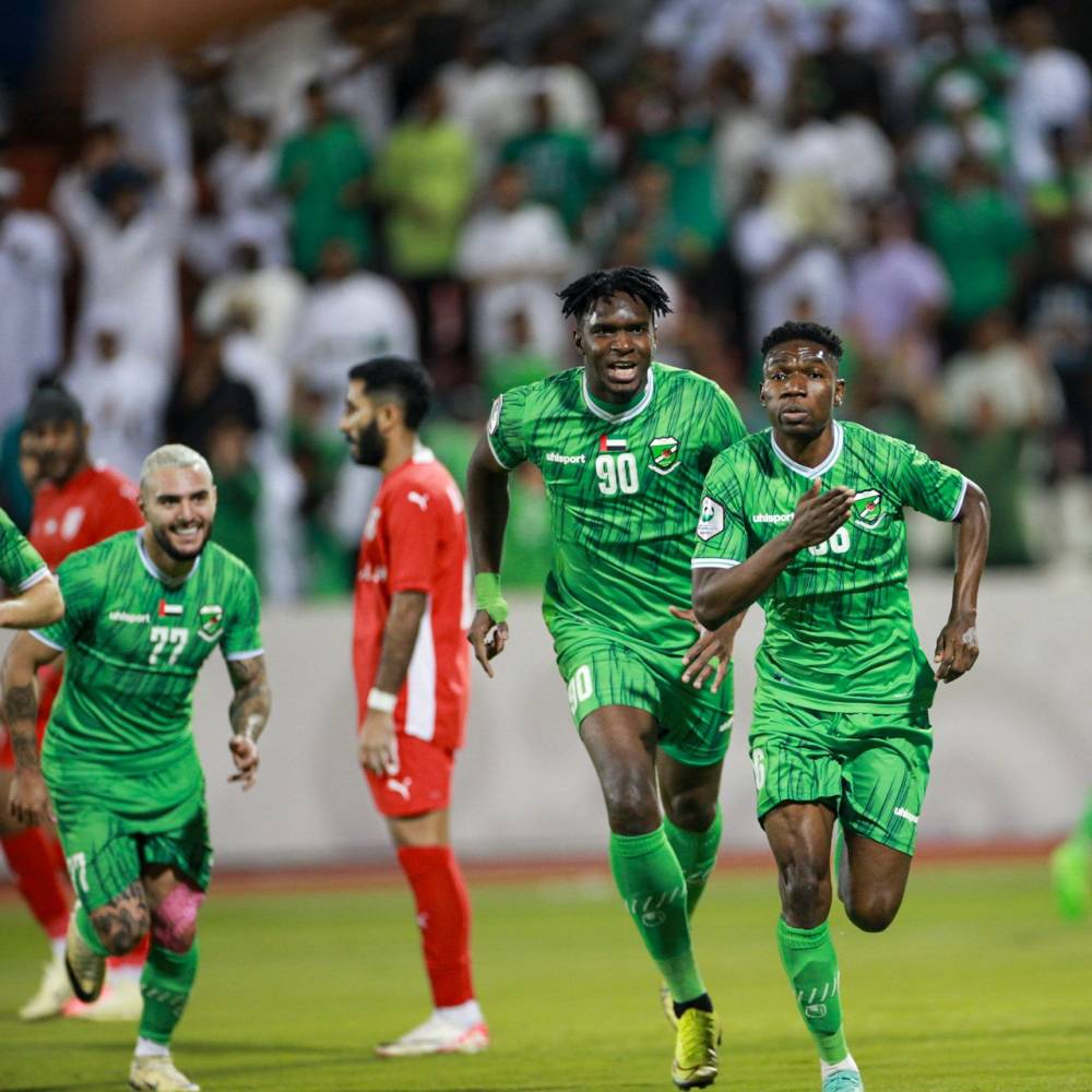 فرحة لاعبي العروبة