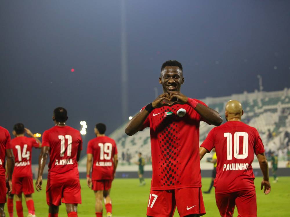 فرحة سيكو بابا بالهدف الثالث للبطائح 