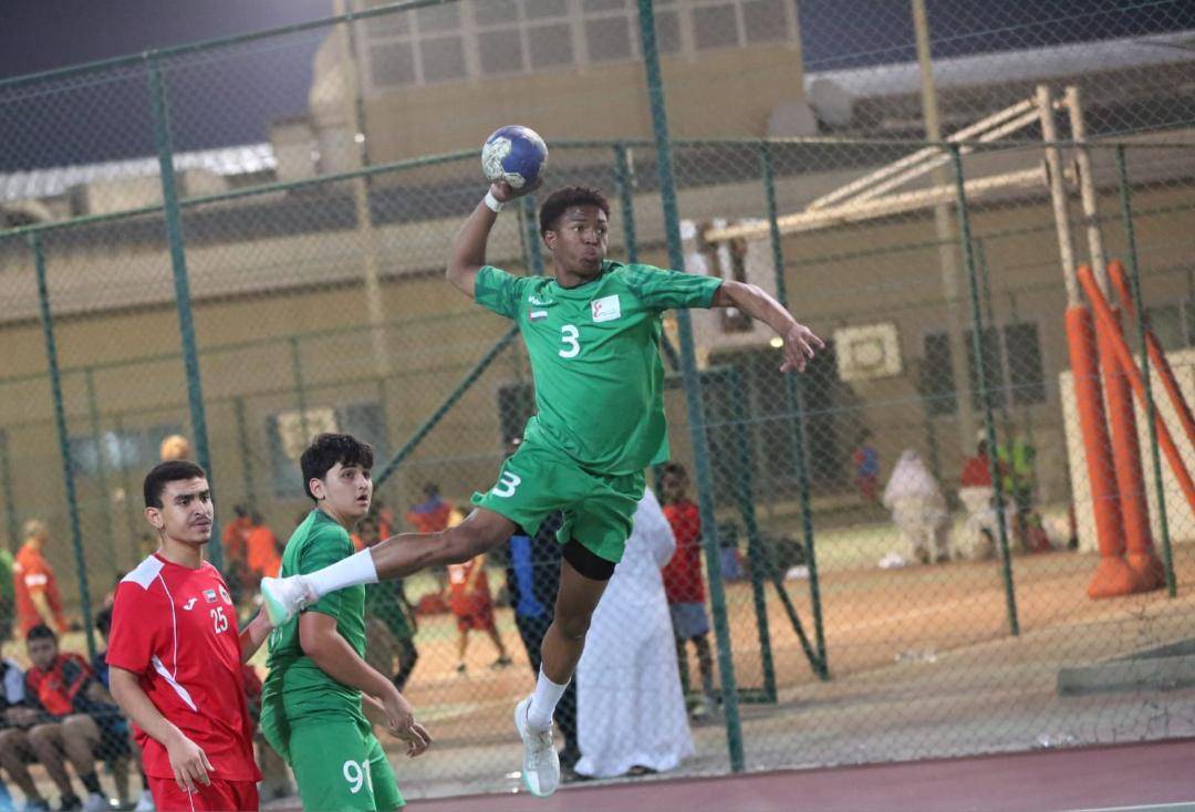 من تدريبات منتخب ناشئي اليد