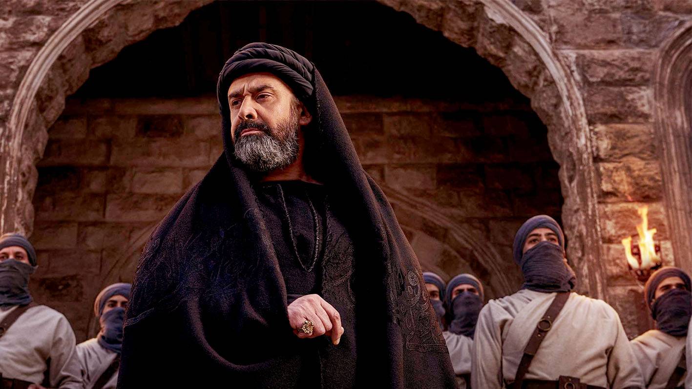 مشهد من مسلسل الحشاشين
