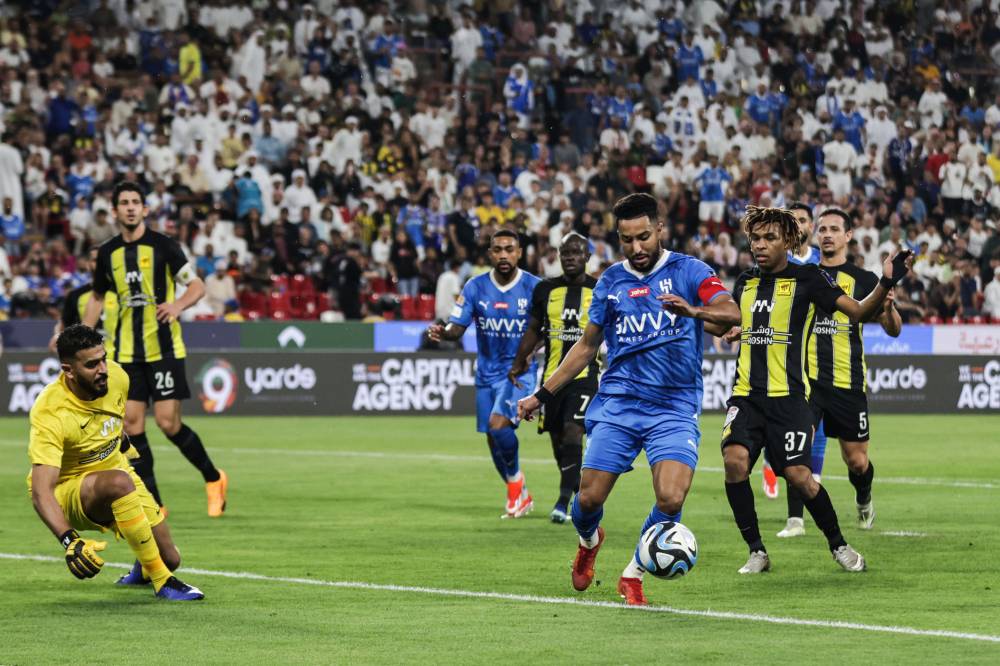 مباراة الهلال والاتحاد السعودي في كأس السوبر