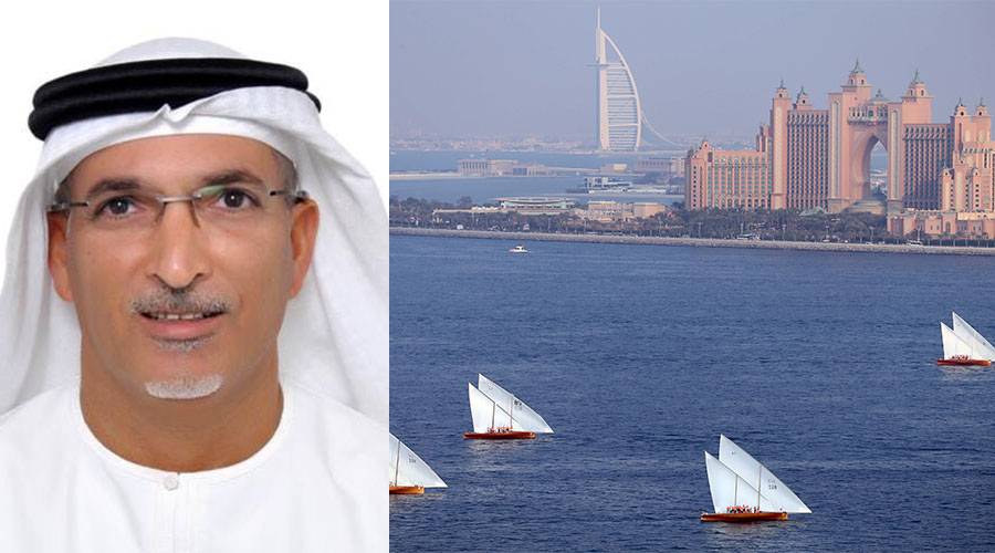 السفن الشراعية المحلية خلال مشاركة سابقة - محمد المري 
