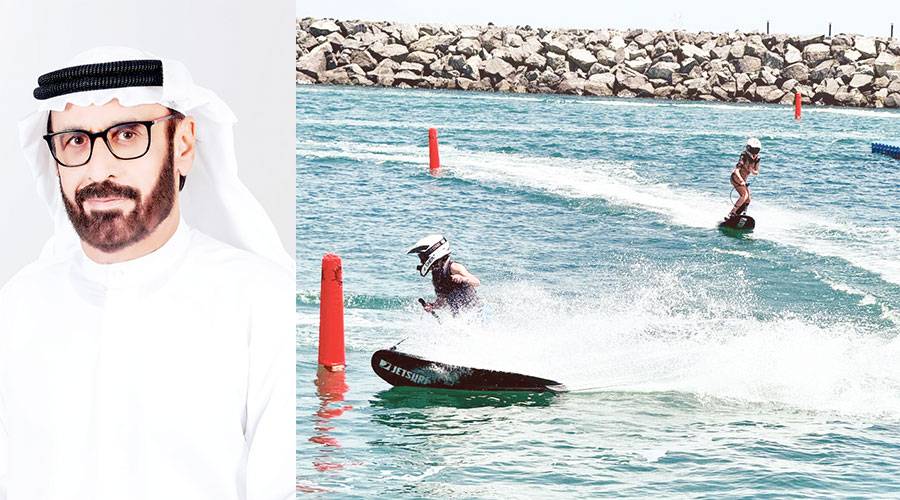 من تدريبات المتسابقين - أحمد إبراهيم