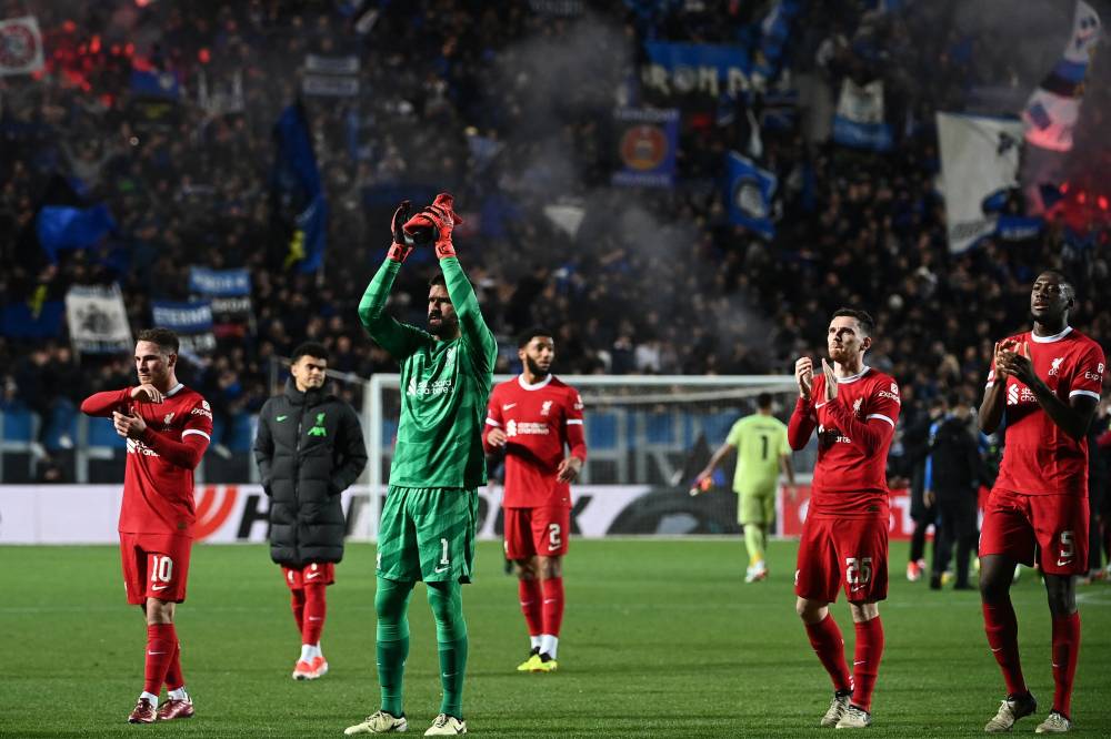 لاعبو ليفربول بعد وداع البطولة الأوروبية