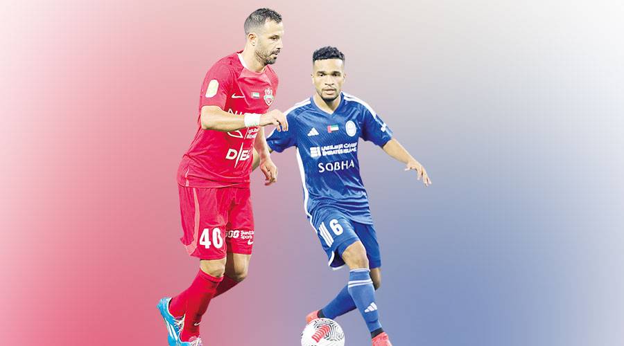  من مباراة شباب الأهلي والنصر في الجولة الماضية 