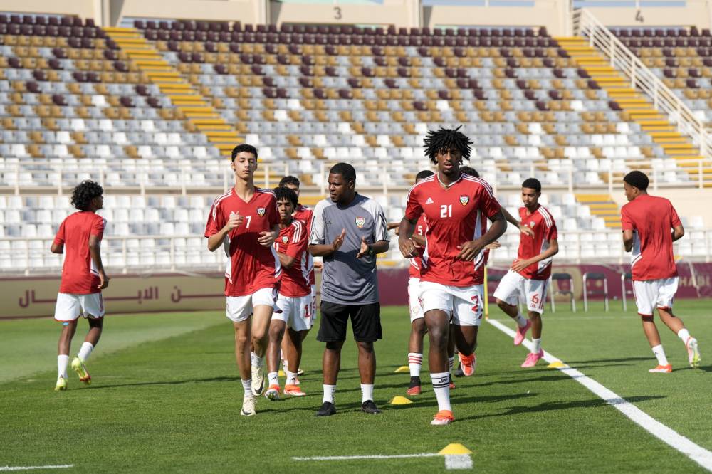 استعدادات قوية لمنتخب الإمارات