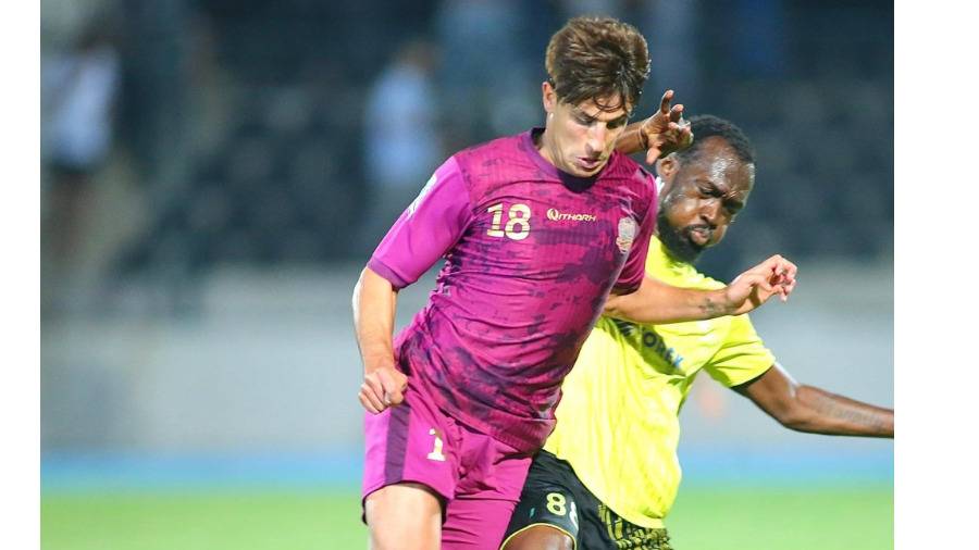 من مباراة الشرطة وأربيل