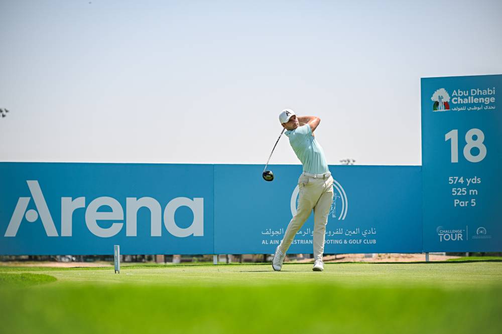 كورتيس كنيبيس خلال منافسات بطولة تحدي أبوظبي