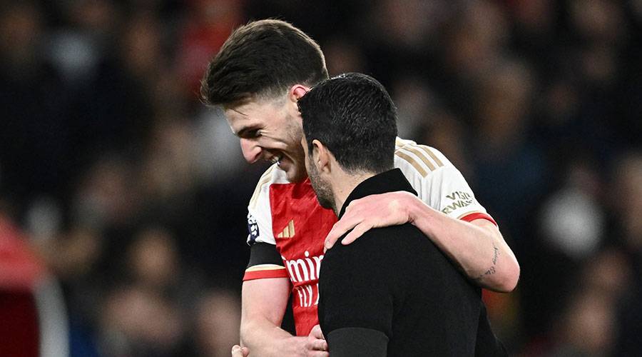 فرحة أرتيتا وريس
