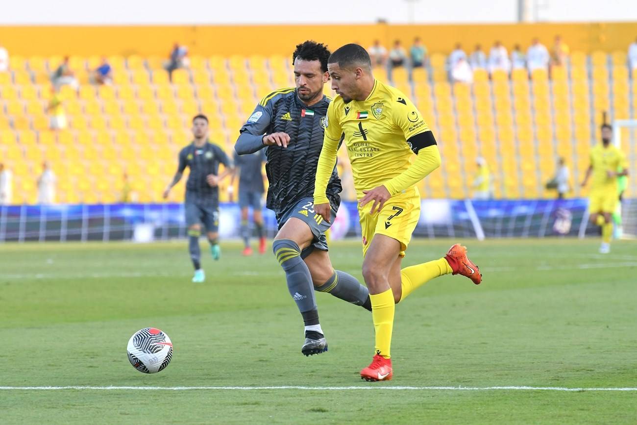 من مباريات الوصل واتحاد كلباء