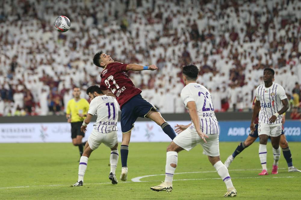 نهائي كأس مصرف ابوظبي الاسلامي بين الوحدة والعين