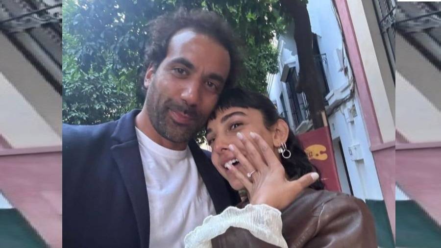 الفنانة سلمى أبو ضيف تعلن خطوبتها
