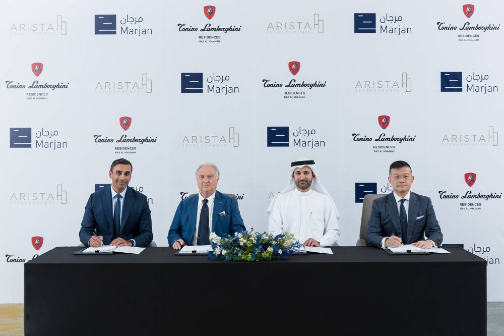إطلاق أول مشروع لـ «تونينو لامبورغيني» في رأس الخيمة