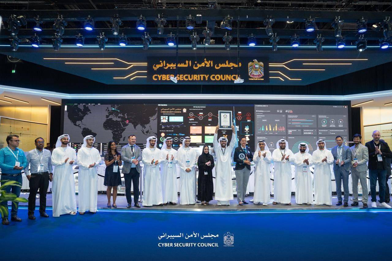 الإمارات تدخل «غينيس» بأكبر نموذج محاكاة للتهديدات السيبرانية وكيفية مواجهتها