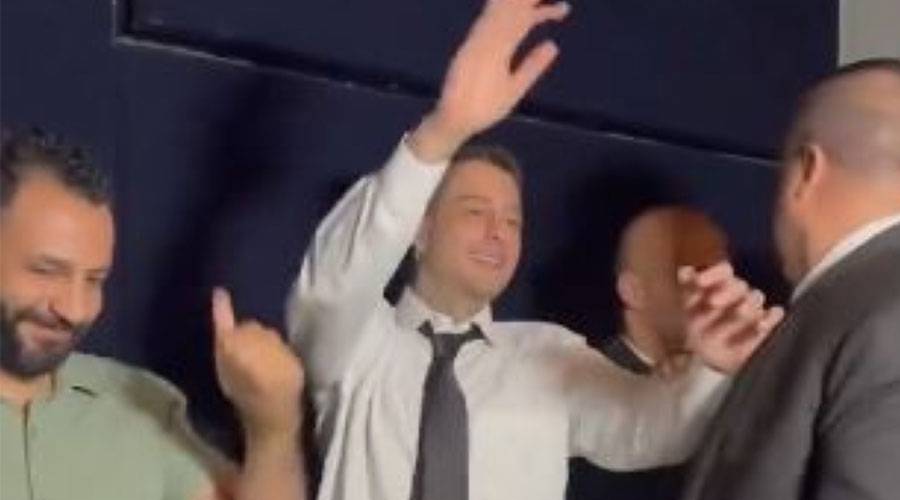 ظهور غريب لأحمد الفيشاوي يثير التساؤلات