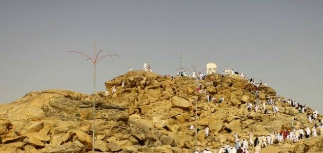 المسند: جبل عرفات يسجل أعلى درجة حرارة في العالم