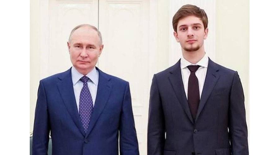 دعوة خاصة من بوتين لنجل قديروف بسبب زواجه