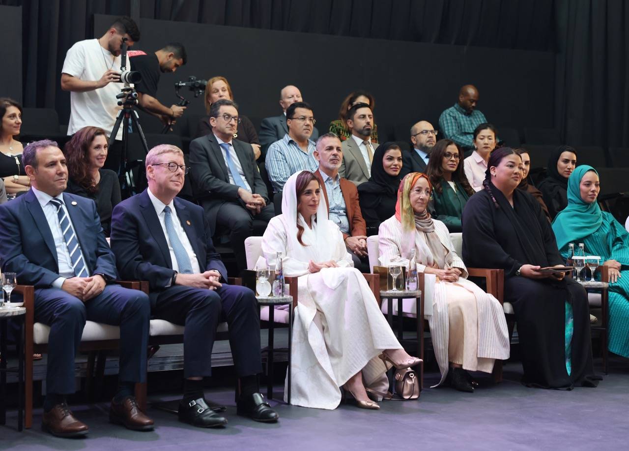 بدور القاسمي وجمهور الحفل 