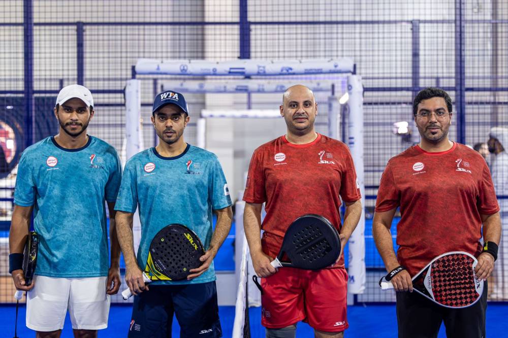 خالد بن عصام القاسمي وماجد السويدي وأحمد القصير وعبدالله الزري