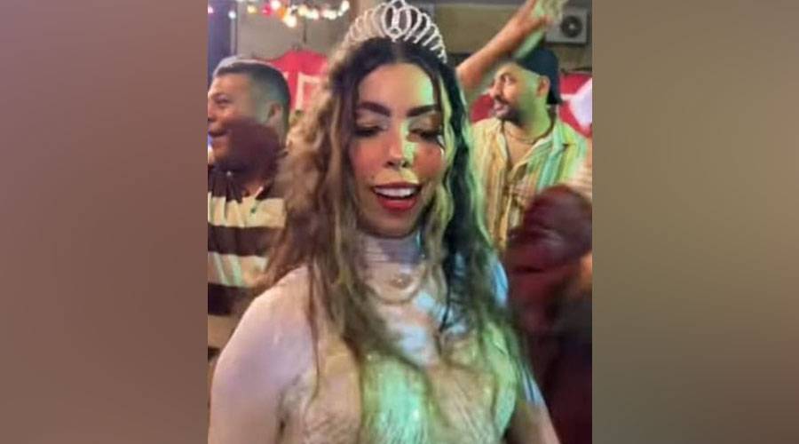 معركة دموية في حفل عيد ميلاد بلوجر مصرية