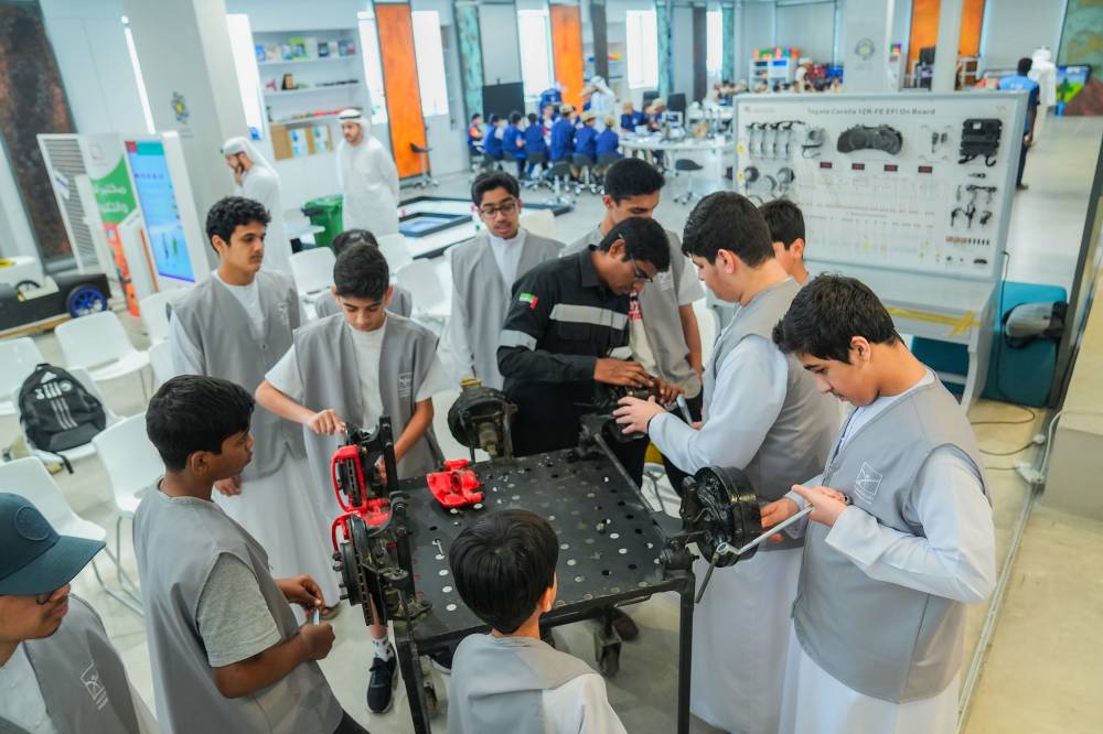 مشاركون في مختبر المهارات