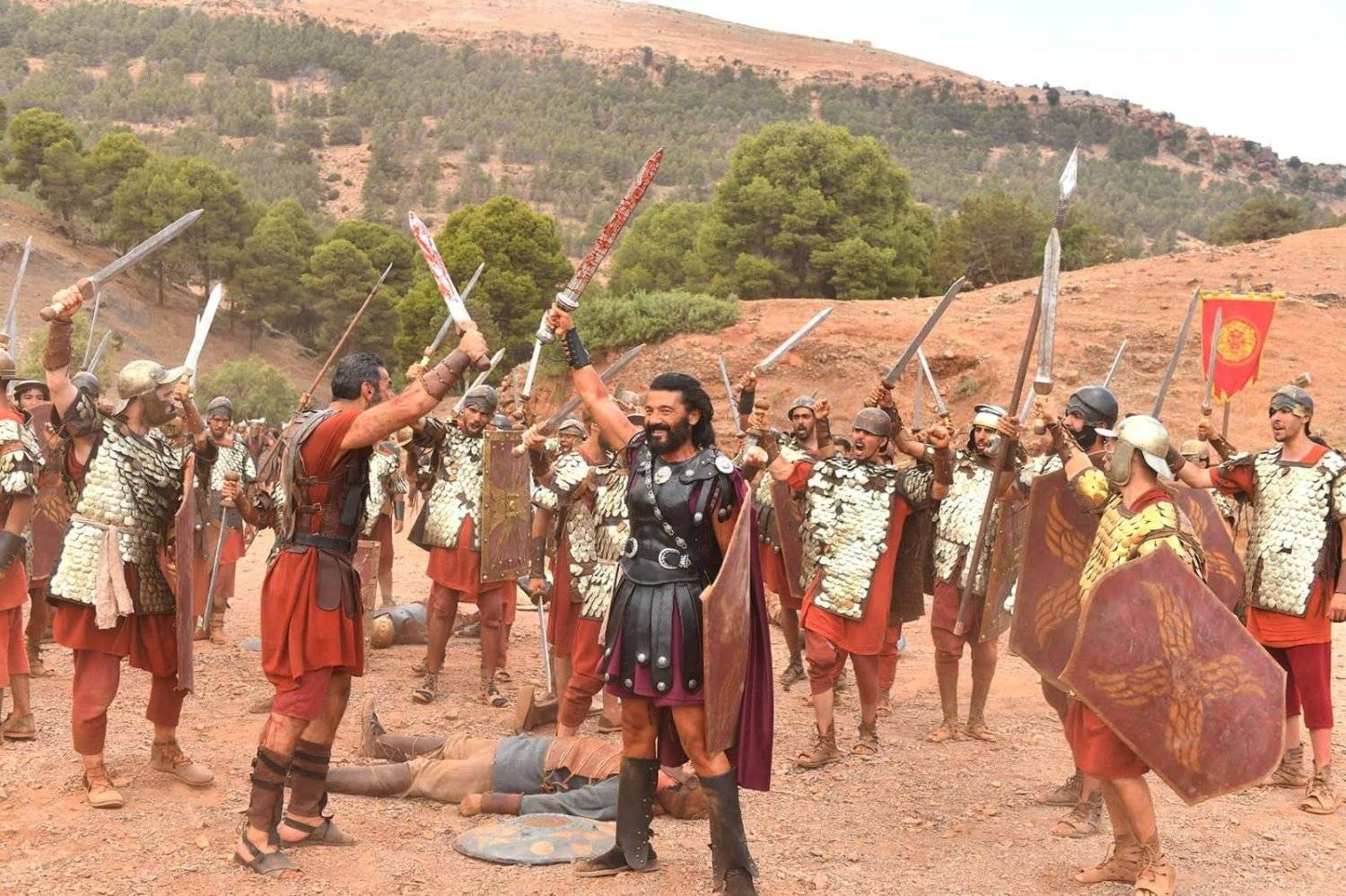 أحد المشاهد القتالية
