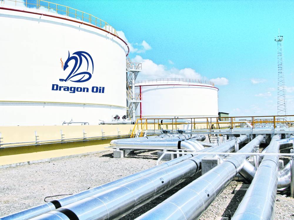 مخازن تابعة لشركة دراجون أويل