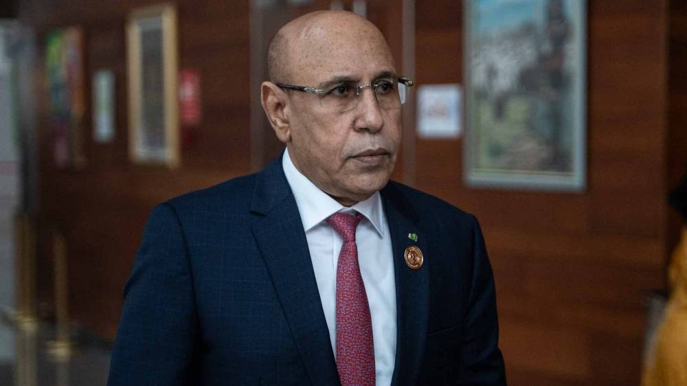 الرئيس الموريتاني محمد ولد الشيخ الغزواني (أرشيفية)