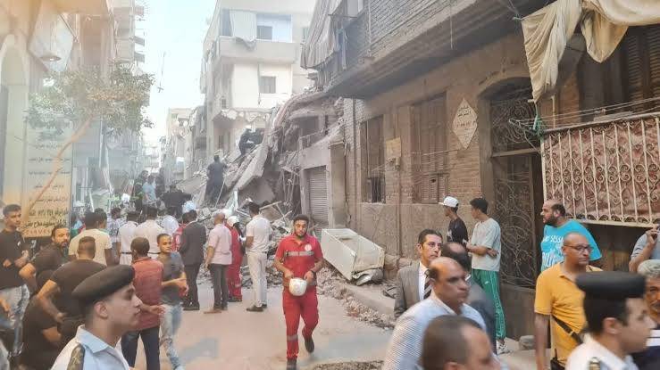 الحصيلة النهائية لضحايا عقار الساحل المنهار بالقاهرة بعد توقف عمليات الإنقاذ