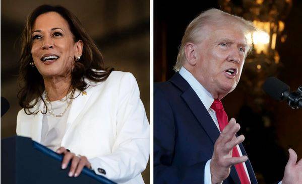 ترامب هاريس