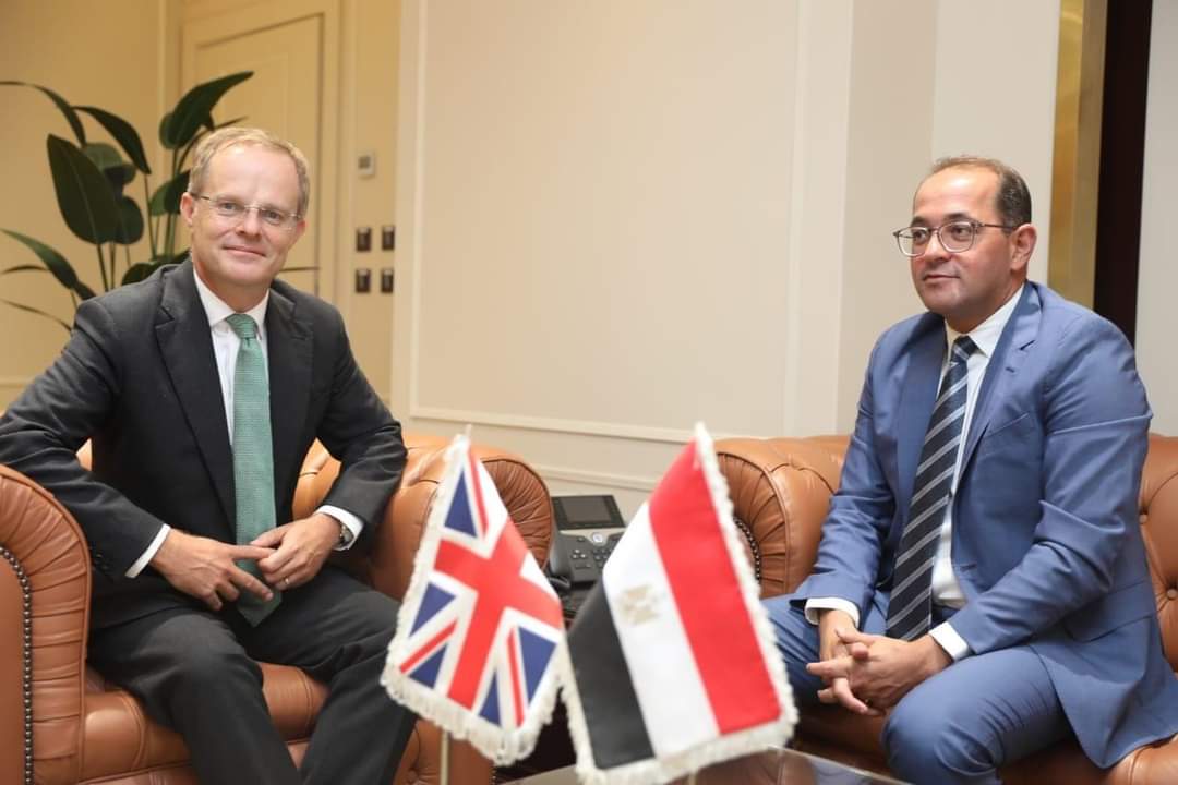 خلال اللقاء بين كجوك وسفير بريطانيا 