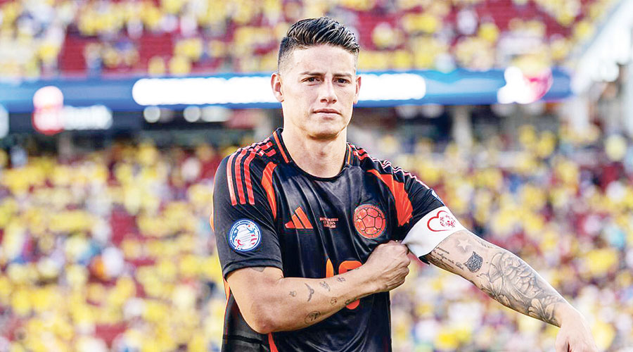 خاميس رودريجيز يعود إلى «الليجا»