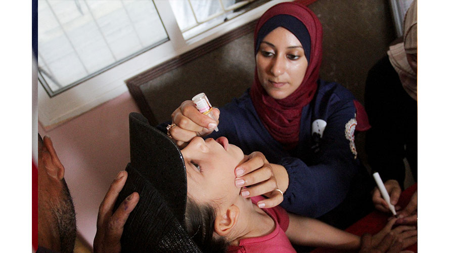 انطلاق مرحلة جديدة من حملة التطعيم ضد شلل الأطفال في غزة