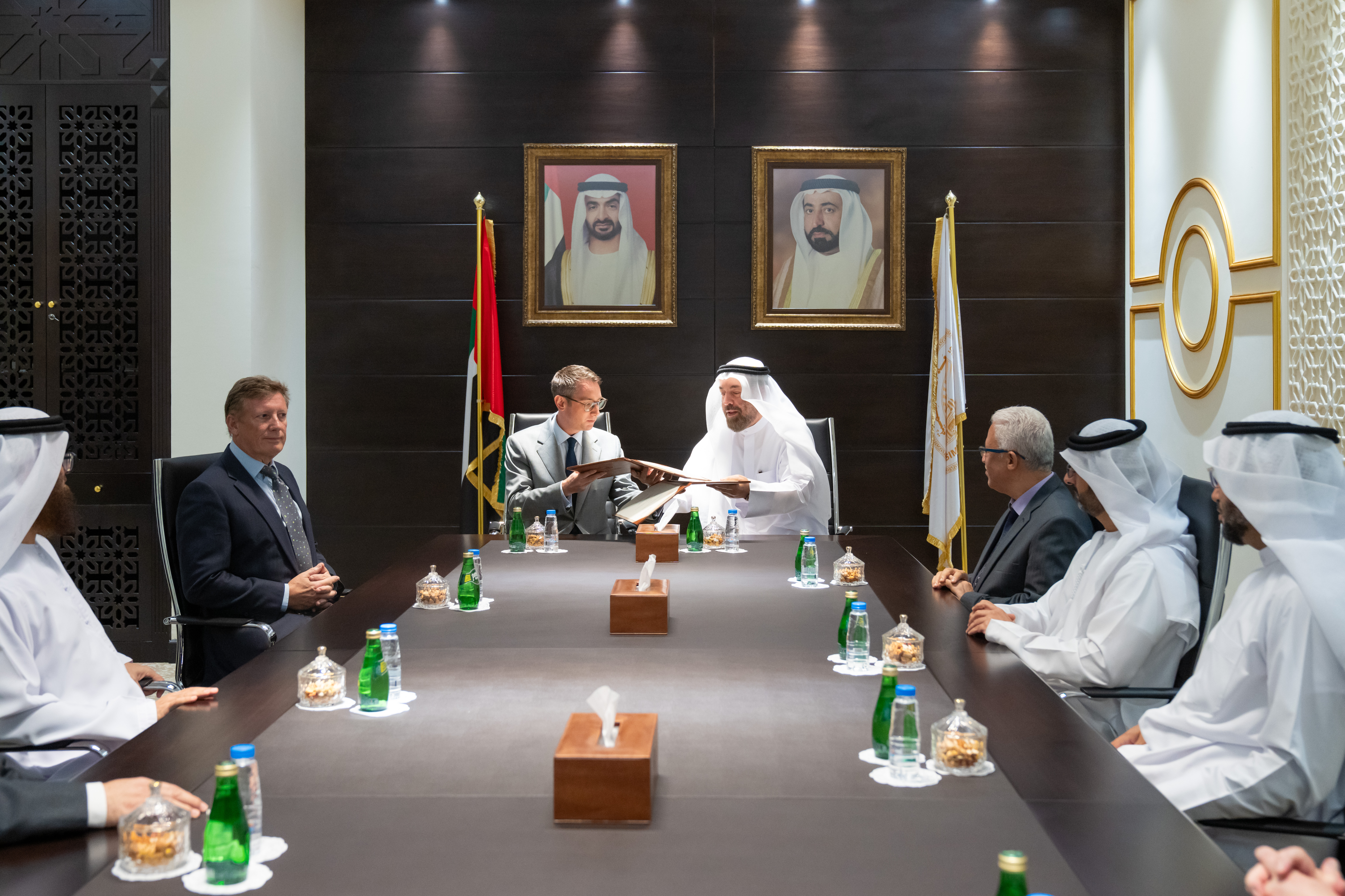 جانب من التوقيع على مذكرة التفاهم