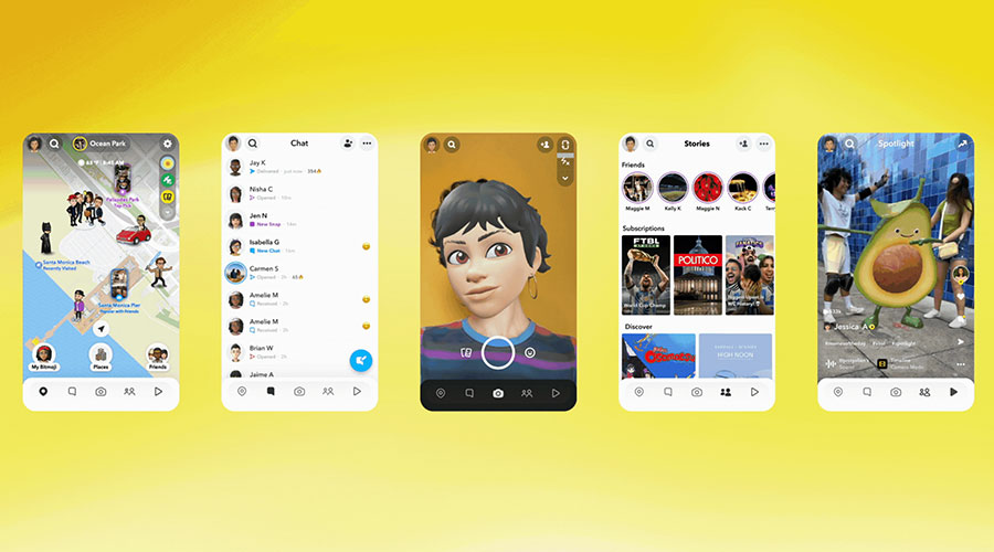 أدوات جديدة في «سناب شات»
