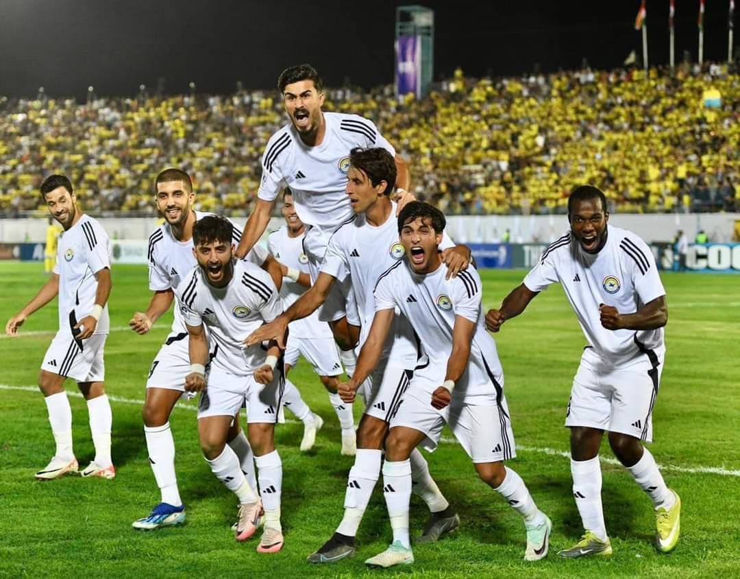 فرحة لاعبي الزوراء