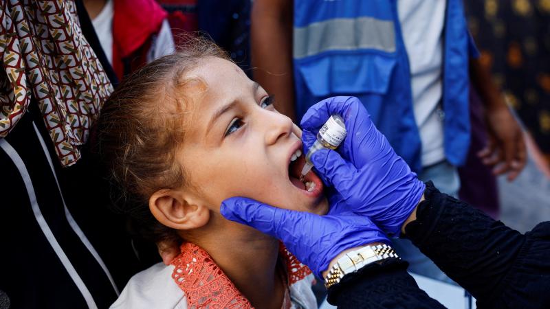 اتفاق على هدن إنسانية في غزة لإكمال التطعيم ضد شلل الأطفال